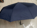 天堂 全自动雨伞三折 10骨加固一键开收易甩干简约晴雨伞 藏青 实拍图