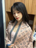 MITHAOL KUSC围巾女保暖披肩女生2024新款女士围脖轻奢生日情人节礼物送老婆 粉色【可代写贺卡】 实拍图