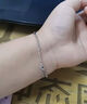 礼意久久施华洛世奇锆足银手链女款生日礼物女士女生送女友老婆手镯手串 实拍图