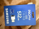 三星（SAMSUNG）512GB TF(MicroSD)内存卡读卡器套装 高速PRO蓝卡 U3A2V30 兼容相机 读速180MB/s写速130MB/s 实拍图