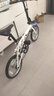 大行（DAHON）KT610折叠自行车16英寸单速男女学生上班上学城市通勤单车 白色 实拍图