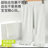 猫人女童打底裤夏季薄款儿童外穿七分裤女孩白色夏装裤子 白色 160  实拍图
