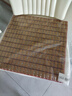 夏季凉席坐垫屁垫办公室椅垫椅子凳子麻将竹子透气冰凉垫汽车座垫 40X40cm;围筋咖 实拍图