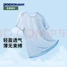 迪卡侬运动户外速干衣女健身跑步短袖QUMM女款-浅紫色XL-2497701 实拍图