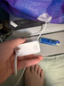 华为（HUAWEI）6A数据线充电线 USBType-C转USBType-C/线长1.8m/高品质线芯原装 白色CC800 实拍图