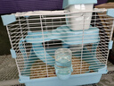 宠尚天（Jonsanty）仓鼠笼子超大别墅双层卡扣铁丝小屋窝金丝熊用品便宜套餐装 蓝色仓鼠笼 大城堡28*21*30cm 实拍图
