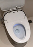 恒洁（HEGII）智能马桶 一体机虹吸式自动冲水不限水压带水箱包安装即热坐便器 【高颜值轻音零压劲冲】Qs2 400mm （适用390mm以上） 实拍图