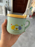 乐扣乐扣宝宝吸管杯婴儿喝奶杯2岁牛奶杯儿童水杯家用敞口杯幼儿园杯子 实拍图