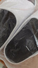 运动拖鞋男士夏季户外海边沙滩厚底防滑EVA踩屎感不臭脚拖鞋女 白黑【运动外穿/踩屎感】 44-45 【适合43-44码】 实拍图