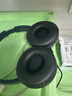 赖小星 通用耳机套45-110mm头戴式圆形耳罩网吧网咖耳机罩50 60 70 80 90 100mm游戏耳机替换海绵套配件 黑色光皮耳机套一对装【8cm】 实拍图