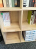 微微听雨全实木书架落地家用长高书柜置物架靠墙柜子储物柜组合收纳格子柜 【全实木】三层加深18格180cm 实拍图