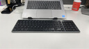 前行者（EWEADN）无线蓝牙键盘鼠标套装双模低音笔记本台式电脑商务办公打字便携超薄剪刀脚设计可充电键鼠套装外设 金属灰【全系统兼容】支持多设备连接 实拍图