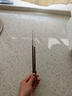 美厨（maxcook）304不锈钢筷子 鸡翅木柄防滑不发霉家用套装公筷餐具 5双MCK6575 实拍图