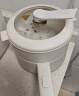 美的（Midea）电煮锅 小电锅 宿舍小锅 学生宿舍泡面电火锅 电蒸锅多功能辅食锅XZE2017 1.6L配蒸笼【国家补贴】 实拍图