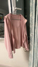 防晒衣女2025新款夏季开衫骑车透气户外紫外线薄款冰丝罩衫防晒服 粉色 L 【建议120-140斤】 实拍图