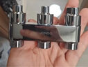 九牧（JOMOO）一进三出角阀四通马桶喷水枪洗衣机独立开关三出水四通角阀74118 实拍图