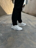 森馬男鞋2026春季新款休闲百搭软底小白鞋子男士厚底增高运动板鞋透气 白兰 44 实拍图
