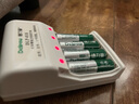 德力普（Delipow）充电电池 5号7号电池配充电器套装五号七号通用玩具/遥控器/电动牙刷/鼠标键盘等  4槽充电器+12节5号电池 实拍图