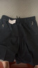 【纯棉印花】夏季新款纯棉印花5分沙滩短裤男士潮流宽松外穿休闲 551黑蓝色 3XL [145斤-170斤] 实拍图