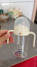 bebebus彩虹学饮杯鸭嘴杯婴儿水杯6个月以上宝宝非奶瓶防呛重力球吸管杯 简约白 270ml 【吸嘴杯】 实拍图