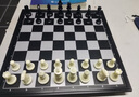 友邦（UB） 国际象棋黑白磁性折叠便携成人儿童学生教学用棋4812B-C(大号) 实拍图