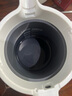 象印（ZO JIRUSHI）电热水壶家用 快速沸腾1300W大功率 1L容量  CK-AWH10C-WA 白 实拍图
