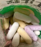 安井 三色芝士年糕 500g 1包 约40个 夹心拉丝年糕条  韩国部队火锅 实拍图
