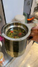 京东京造 远山泡茶杯 茶水分离高硼硅玻璃具礼物男士【不锈钢茶漏】 440ml 实拍图