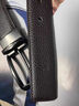 七匹狼（SEPTWOLVES）男士皮带真皮针扣腰带正品高档品牌纯牛皮潮2025新款男式爸爸裤带 潮流款啡色lihe7A827000700-13） 实拍图