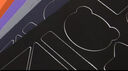 【免缝补丁贴】羽绒服布面料黑色补丁贴修补布自粘衣服刺绣贴布 黑色/自粘三代 升级焊胶 1个 实拍图