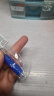 斑马牌（ZEBRA）JJ15按动蓝色中性笔0.5mm签字笔商务水笔学生练字考试刷题笔高颜值彩色学习办公文具 1支 实拍图