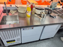 志高（CHIGO）冷藏工作台奶茶店设备全套水吧台不锈钢保鲜平冷操作台冰柜 厨房冰箱商用保鲜工作台 1.5M-0.8M-0.8M冷藏【中梁| 回弹门】 【不锈钢内层架】店长推荐 实拍图
