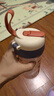 日康（rikang）水杯 儿童吸管杯直饮杯学生便携双饮杯400ml B1063-1 蓝色 实拍图
