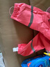 lemonkid儿童雨衣男童女宝宝雨披斗篷式小学生雨具 贝莉魔法独角兽连体 M 实拍图