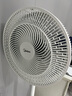 美的（Midea）【品质推荐】七叶轻音柔风电风扇/家用省电落地扇/台式电扇/广角摇头节能宿舍小型风扇 SAE35CA 实拍图