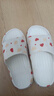 DFBK日本孕妇专用防滑拖鞋室内家居浴室洗澡eva不臭脚静音家用凉拖鞋 印花爱心【日本R11级防滑】 36 37 【正码】 实拍图