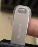 闪迪（SanDisk）256GB USB3.2 U盘 CZ74 读速高达400MB/s 金属高速u盘 安全加密 学习办公投标大容量优盘 实拍图