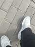 特步运动鞋男跑步鞋夏季网面透气轻便减震正品男子跑鞋休闲鞋子白色 实拍图