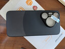 KEKLLE适用华为Pura70Pro手机壳 华为Pura70Pro/P70Pro+保护套拼色电镀磨砂保护壳镜头全包防摔套 雅丹黑 实拍图