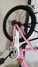 永久（FOREVER）儿童自行车6-10岁以上儿童山地车女折叠单速大童自行车 22寸粉色 实拍图