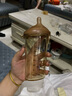 奶爸爸（Nicepapa）PPSU翻盖奶瓶240ML奶瓶宽口径新生儿宝宝奶瓶3滴M码（3-7个月） 实拍图