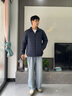 波司登（BOSIDENG）25年新款短款轻薄羽绒服男90绒户外野营登山旅游外套B250131005 中山青5870-25-航海系 M 175/96A 实拍图