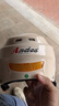 Andes HELMET3c认证电动摩托车头盔男四季女士夏季头盔安全帽四季通用夏天半盔 米白黑茶短【升级3C款】 均码 实拍图