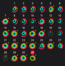 Apple/苹果 Watch Series 10 智能手表GPS款42毫米银色铝金属表壳丹宁色运动型表带M/L MX1K3CH/B 实拍图