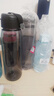 特百惠（Tupperware）乐活750ml水杯大容量塑料杯密封防漏运动茶杯学生儿童办公水壶 乐活都市灰 750ml 实拍图
