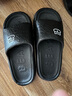 猫力防臭凉拖鞋男踩屎感夏季室内外静音防滑厚底浴室情侣办公室拖鞋女 黑色 42-43 (260mm) 正码 实拍图