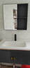 时光旧巷小户型太空铝浴室柜卫生间一体陶瓷洗脸盆柜组合洗手盆家用洗漱台 80*47cm吊柜全套+镜柜 实拍图