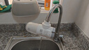 米家龙头净水器2水龙头过滤器家用自来水滤水器前置过滤器三出水可清洗滤芯 一机四芯 实拍图