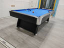 皓玉佳台球桌标准型大理石成人家用多功能黑八桌球台乒乓球桌餐桌二合一 9尺 大理石+三合一+洞口捡球 实拍图