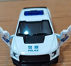 鑫思特（XST）儿童警车玩具可开门声光回力合金车110皮卡警察越野模型8生日礼物 实拍图